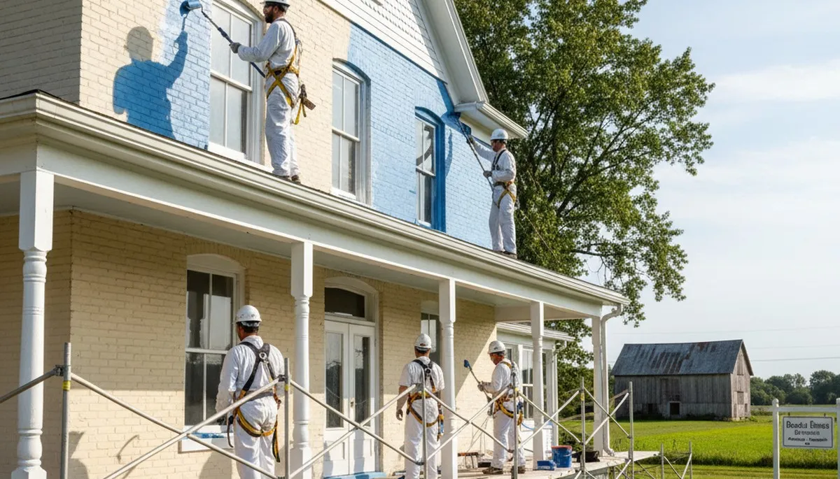 Professional painting contractor in Green Bay, WI providing interior and exterior house painting services