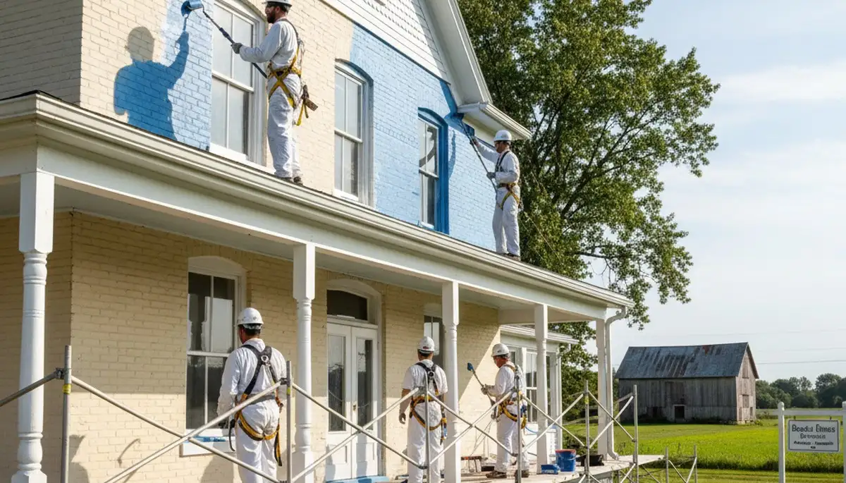 Professional painting contractor in Green Bay, WI providing interior and exterior house painting services