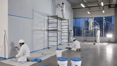 Commercial painting in Green Bay, WI with durable weather-resistant coatings for business exteriors