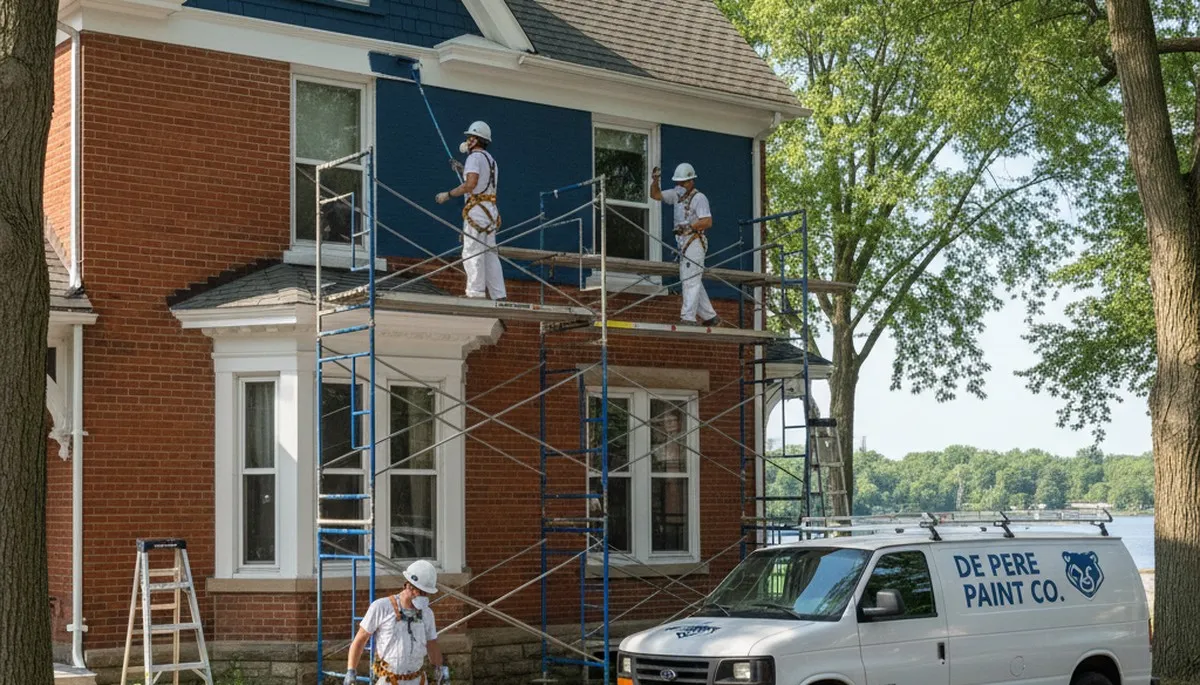 Professional painters in Green Bay, WI providing interior and exterior painting services