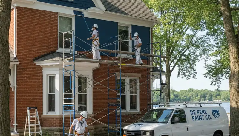 Professional painters in Green Bay, WI providing interior and exterior painting services