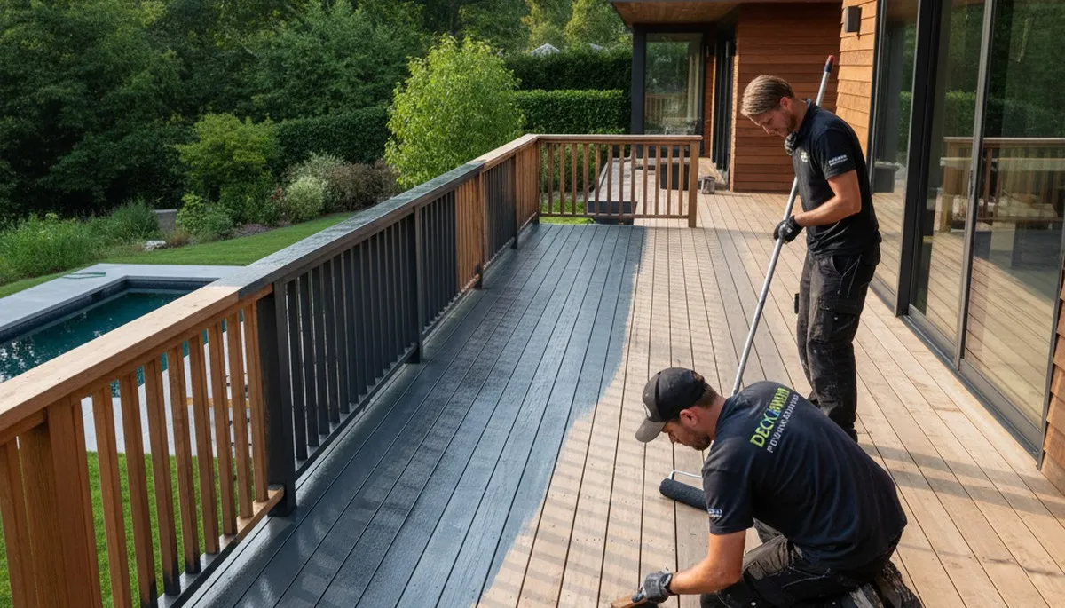 Deck painting services in Green Bay, WI for durable, weather-resistant outdoor deck protection