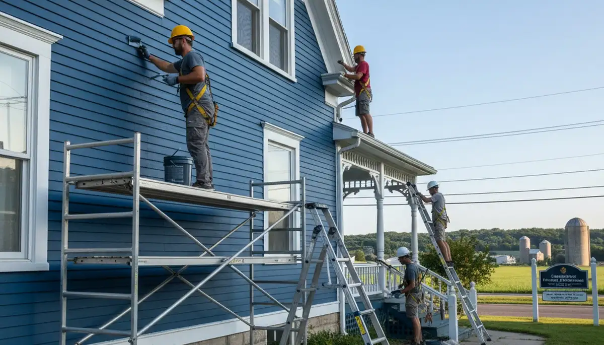 Green Bay, WI painting contractors providing professional interior and exterior house painting services
