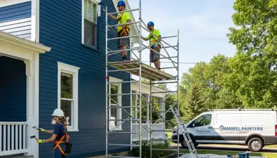 Professional painting contractor serving Green Bay, WI for interior and exterior house painting