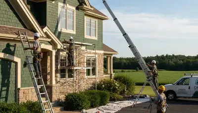 Professional painters in Green Bay, WI providing interior and exterior painting services