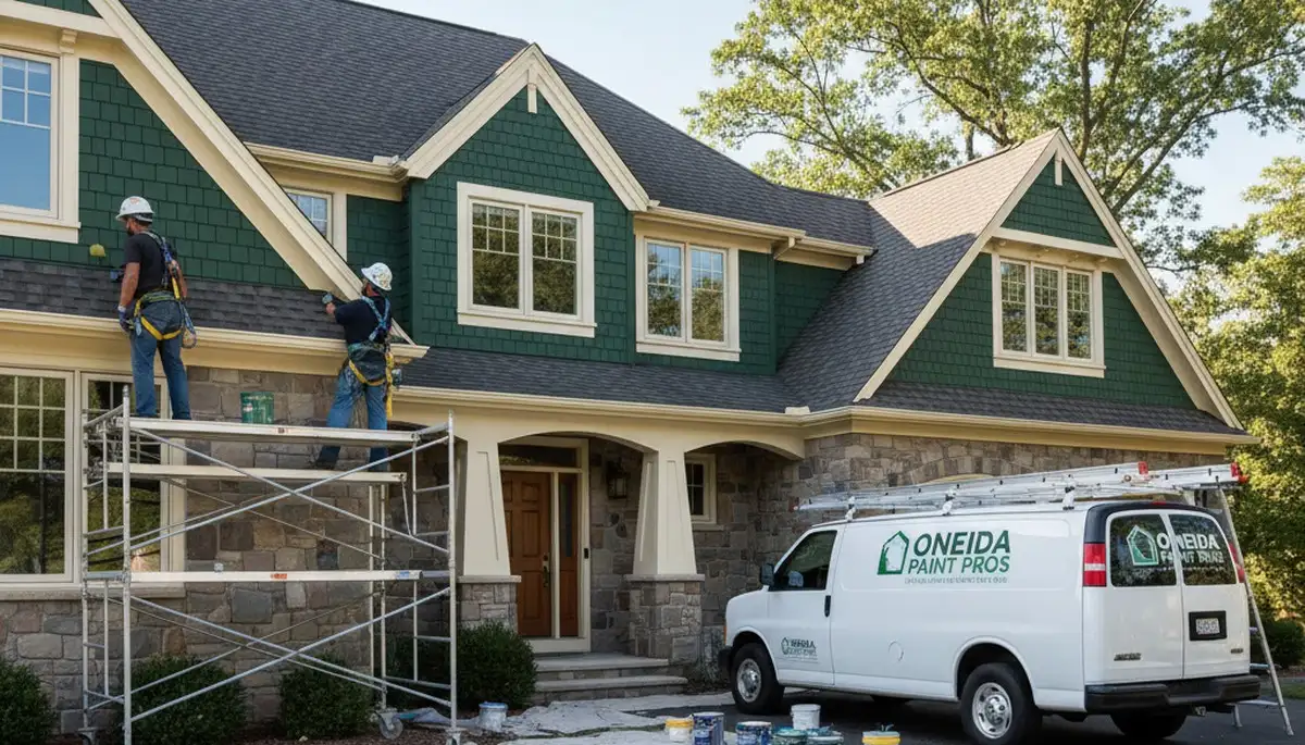 Painting contractor in Green Bay, WI providing professional residential and commercial painting services