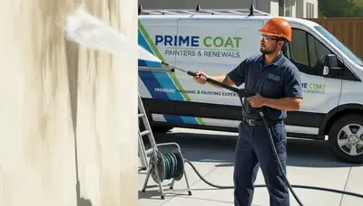 Pressure cleaning service in Green Bay, WI for removing salt, mildew, and buildup from exterior surfaces