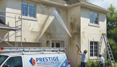 Pressure cleaning service in Green Bay, WI removes salt, mildew, and buildup from exterior surfaces