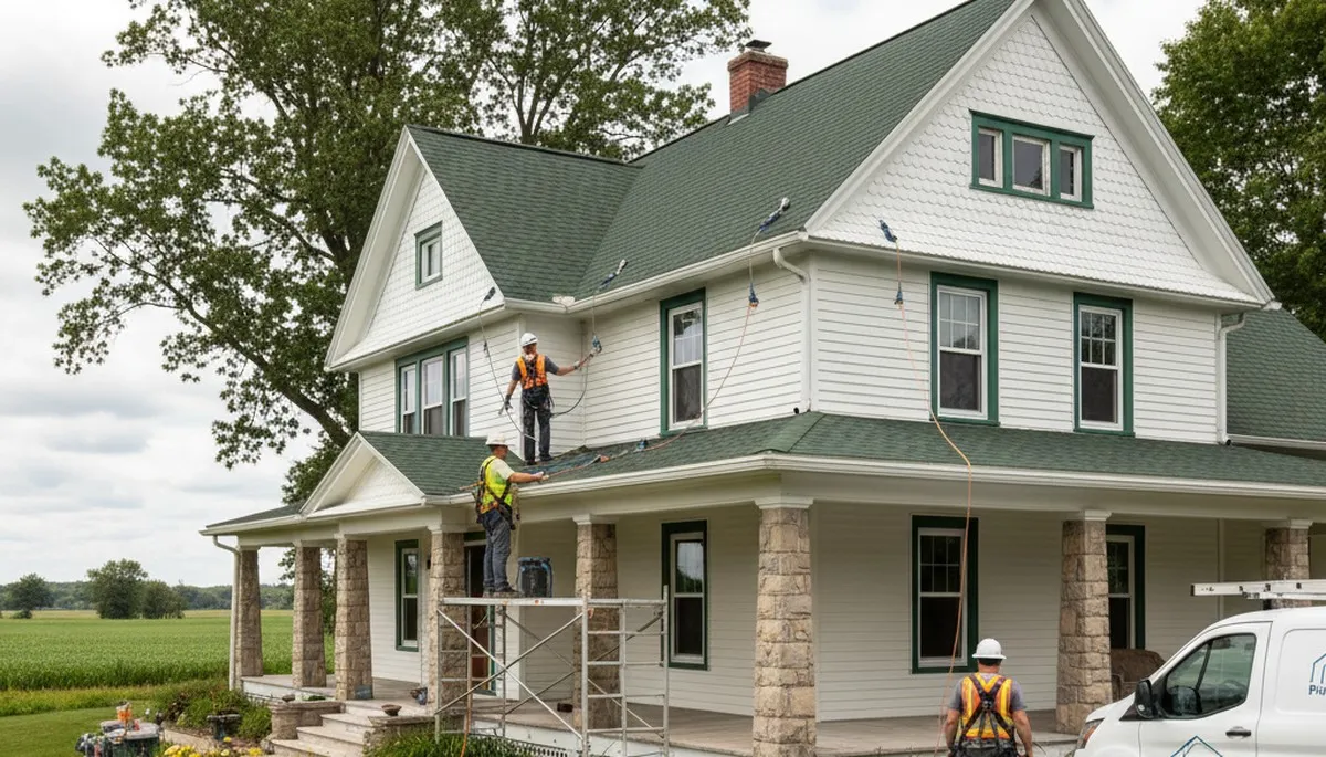Painting contractor serving Green Bay, WI for residential and commercial interior and exterior painting