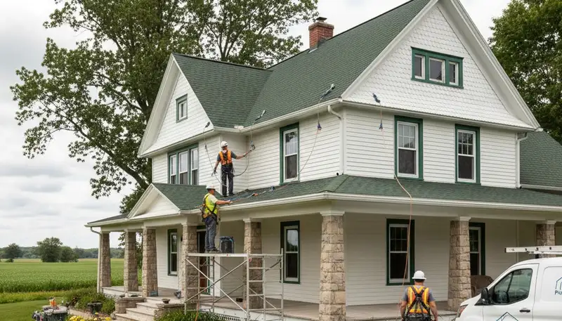 Painting contractor serving Green Bay, WI for residential and commercial interior and exterior painting