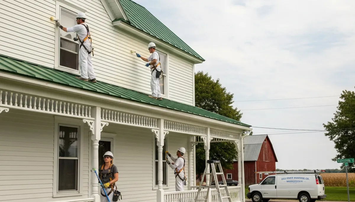 Painting contractors in Green Bay, WI providing professional residential and commercial painting services